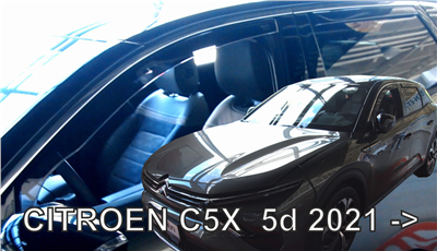 Ofuky oken Citroen C5 X 2021- (4 díly)