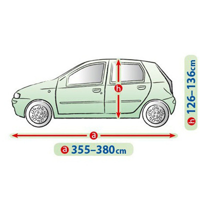 Ochranná plachta na auto Nissan Micra 2002-2010