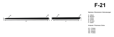 Boční ochranné lišty Honda HR-V 2022-