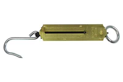 mincíř, rozsah 0 - 25 kg, dělení 0,5 kg