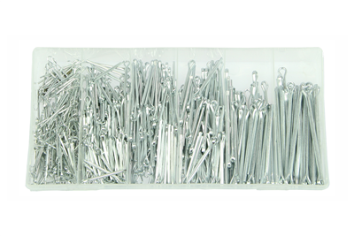 závlačky, průměr 1,6 - 4 mm, 555 ks