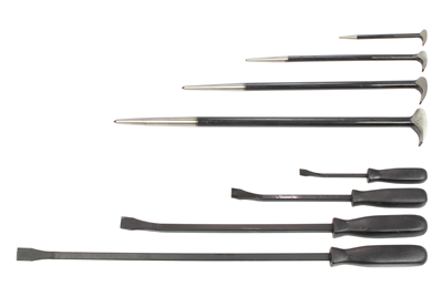 páky montážní a páky se středícím hrotem, sada 8 dílů