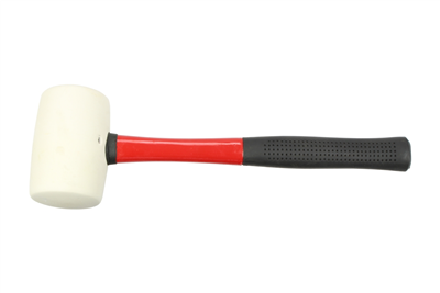 palička gumová pr. 70 x 115 mm, 900 g, bílá guma