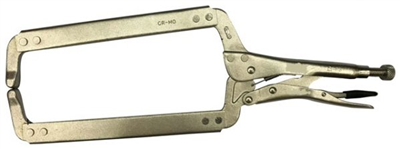 Rychloupínací kleště samosvorné, klempířské C-profil, 455 mm