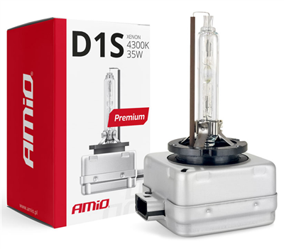 Výbojka D1S 4300K xenonová AMiO PREMIUM