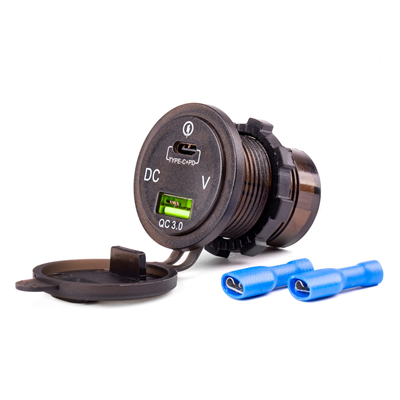 Nabíječka USB+USB-C 12/24V MOD-07 AMiO-02857