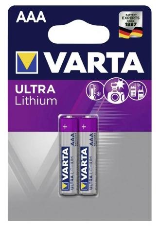 ULTRA LITHIUM AAA FR03 1,5 V (2 ks)