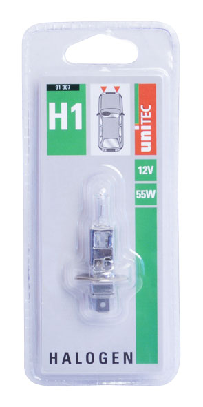 ŽÁROVKA 12 V, H1, 55 W, HALOGEN