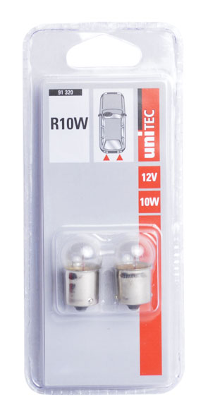 ŽÁROVKA 12 V, R10W, 10 W (2 ks)