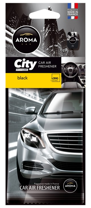 Osvěžovače vzduchu AROMA CAR CITY CARD BLACK