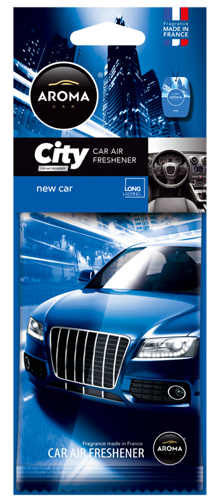 Osvěžovače vzduchu AROMA CAR CITY CARD NEW CAR