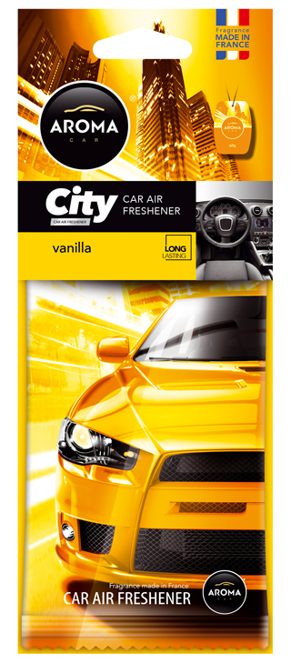 Osvěžovače vzduchu AROMA CAR CITY CARD VANILIA