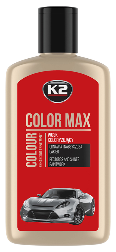 COLOR MAX 250 ml ČERVENÁ - aktivní vosk
