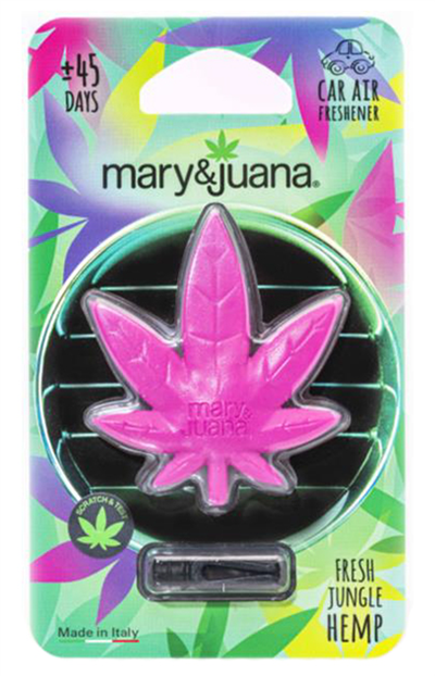 MARY&JUANA CLIP FRESH JUNGLE HEMP - PINK