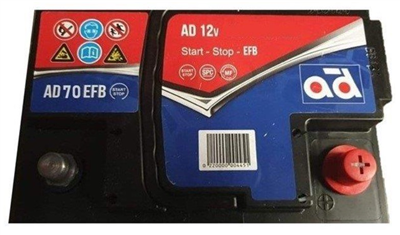 Baterie AD 70Ah 720A P START