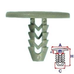 Příchytka čalounění