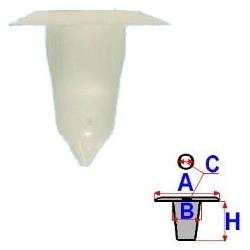 Příchytka čalounění