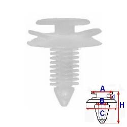 Příchytka čalounění