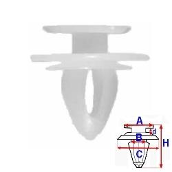 Příchytka čalounění