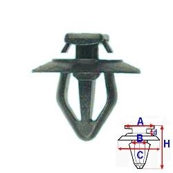 Příchytka čalounění