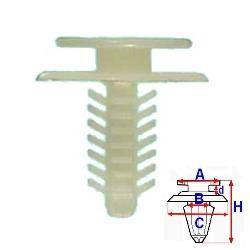 Příchytka čalounění