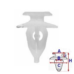 Příchytka čalounění