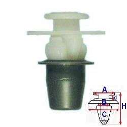 Příchytka pro boční lišty