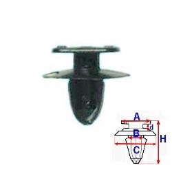 Příchytka čalounění