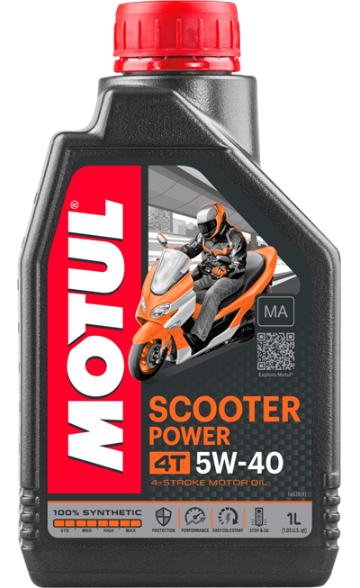 SCOOTER POWER 4T 5W-40 - 1L