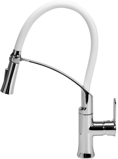 Baterie dřezová flexibilní 2 - bílá