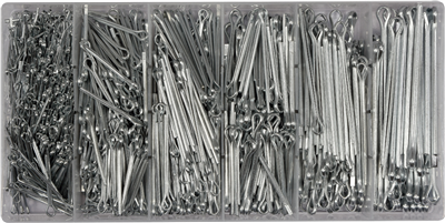 Závlačky sada 1000 ks