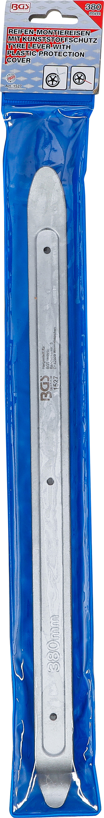 Montážní páka na pneu - montpáka 380 mm, s plastovou ochranou - BGS 1527