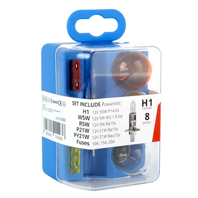 Sada žárovek a autopoistiek 8 ks H1