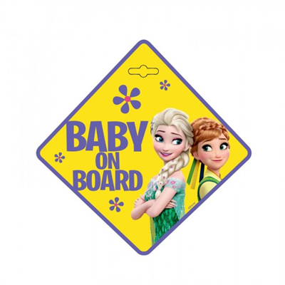 Tabulka BABY ON BOARD FROZEN