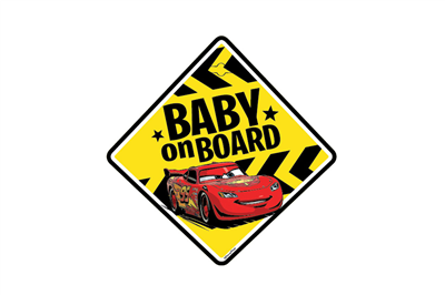 Tabulka BABY ON BOARD CARS