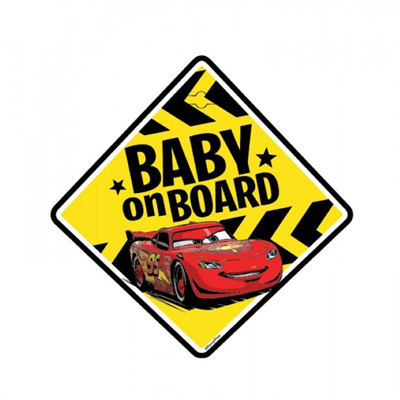 Tabulka BABY ON BOARD CARS