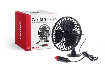 Ventilátor do auta s přísavkou 10cm miniFAN 12V