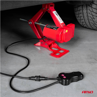 Elektrický trapézový zvedák 3T 12V AMIO-02406