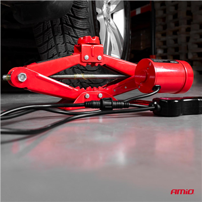 Elektrický trapézový zvedák 3T 12V AMIO-02406