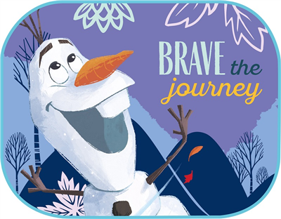 Boční clony 2 ks 44 * 35cm FROZEN