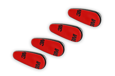 Samolepicí věšáky do auta - 4 ks.