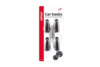 Samolepicí věšáky do auta - 4 ks.