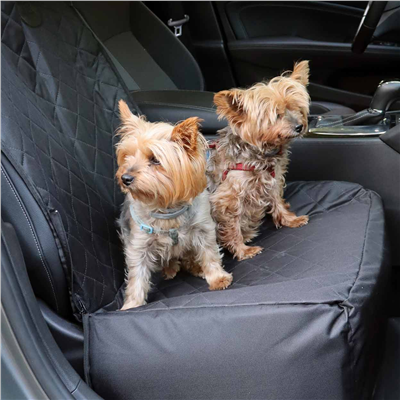 Přepravní box pro zvířata a ochranný potah sedadla 2 v 1