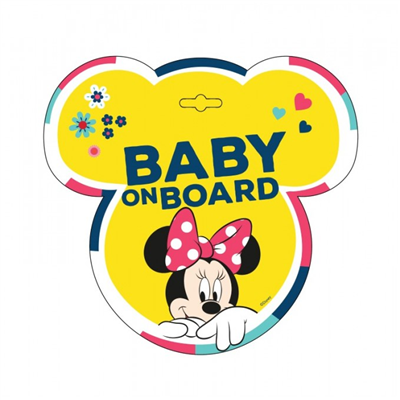 Tabulka BABY ON BOARD MINNIE