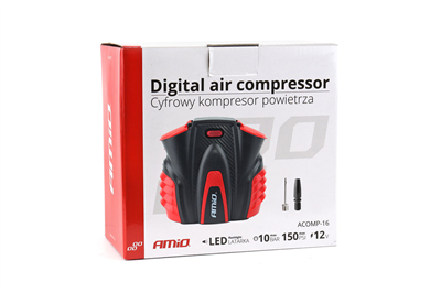Digitální kompresor do auta s LED 12V ACOMP-16