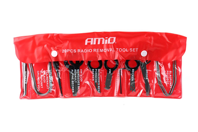 Klíče pro autorádia 20 ks