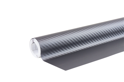 Karbonová fólie grafitová 3D 30cm x 150cm AMiO-02599
