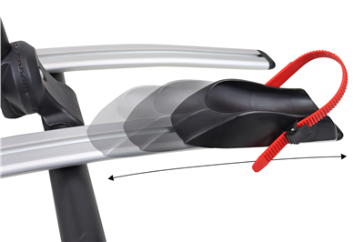 Nosič kol na tažné zařízení auta TBC-01/2