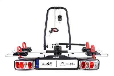 Nosič kol na tažné zařízení auta E-Bike TBC-02/2