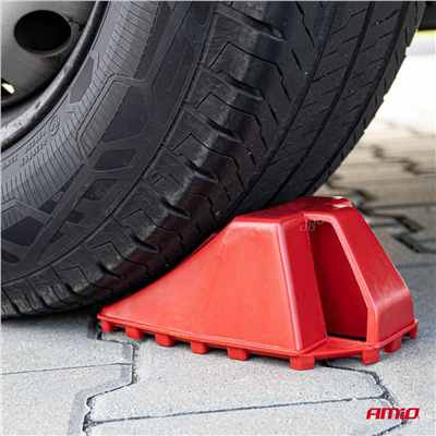 Zakládací klín pod kolo automobilu s brzdou AMiO-02793